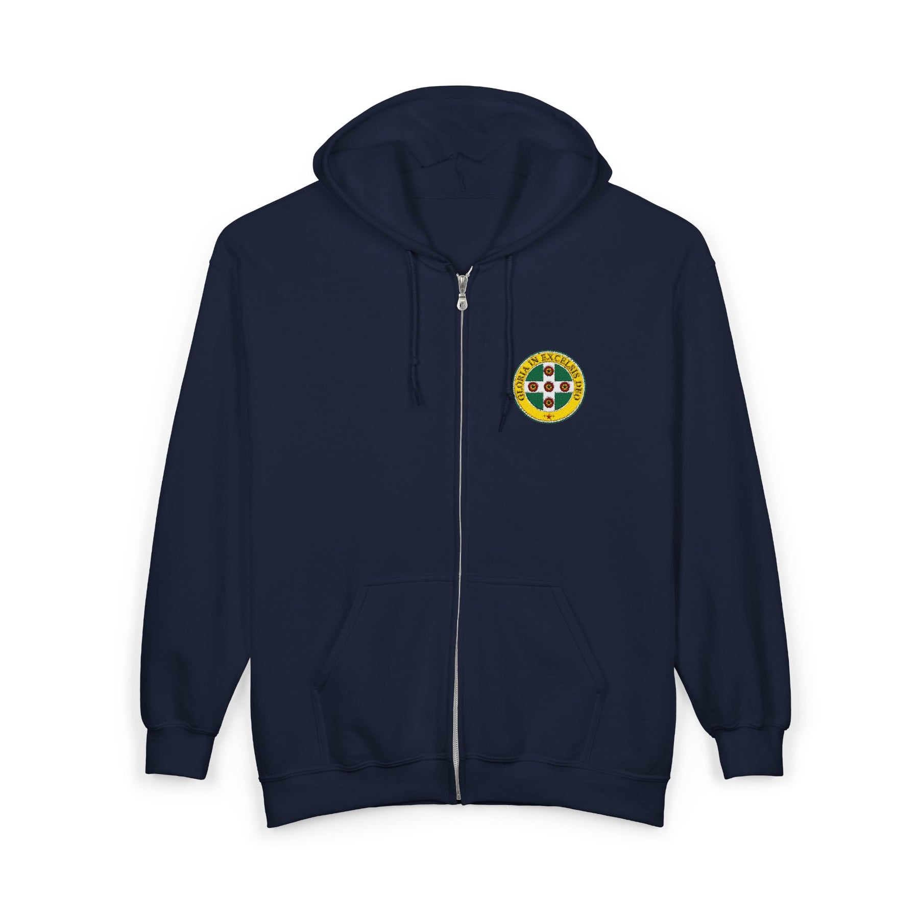 Royal Order of Scotland Hoodie - Zip Up Jacket Front & Back Crest - Bricks Masons