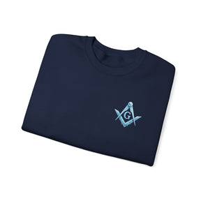 Master Mason Blue Lodge Sweatshirt – Frosty Square &amp; Compass G Design