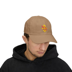 Red Branch of Eri Baseball Cap - Cotton Red & Gold Emblem Various Colors - Bricks Masons