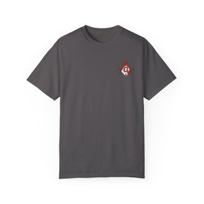 Master Mason Blue Lodge Canada Jurisdiction T-Shirt - Garment-Dyed Tee Various Colors - Bricks Masons