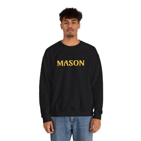 Master Mason Blue Lodge Sweatshirt - Mason S&amp;C G mit zwei Säulen