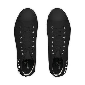 St. Lawrence the Martyr Sneaker - High Top Black & White - Bricks Masons