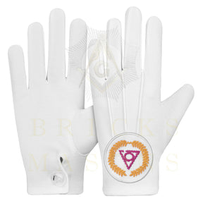 Grand LOCOP Gloves - White Cotton - Bricks Masons