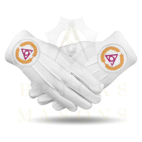 Grand LOCOP Gloves - White Cotton - Bricks Masons