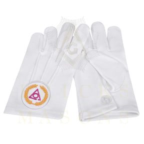 Grand LOCOP Gloves - White Cotton - Bricks Masons