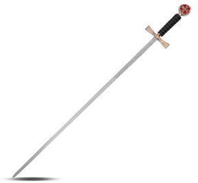 Order Of Malta Commandery Sword - Red Malta Cross With Gold and Black Hilt