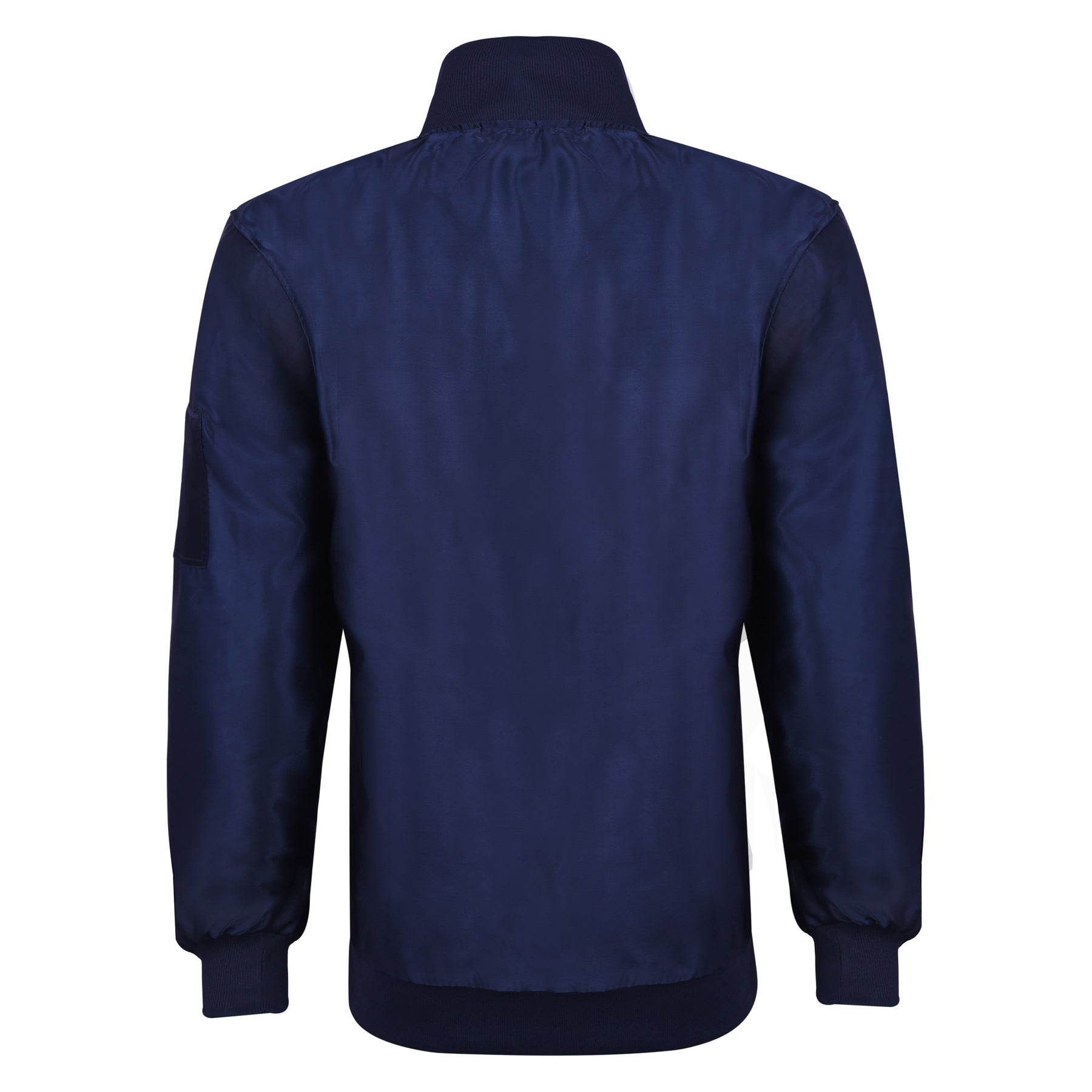 Shriners Jacket - Nylon Blue Color With Gold Embroidery - Bricks Masons