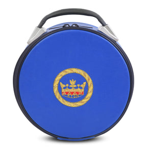 Knights of the York Cross of Honour Crown Cap Case - Blue - Bricks Masons