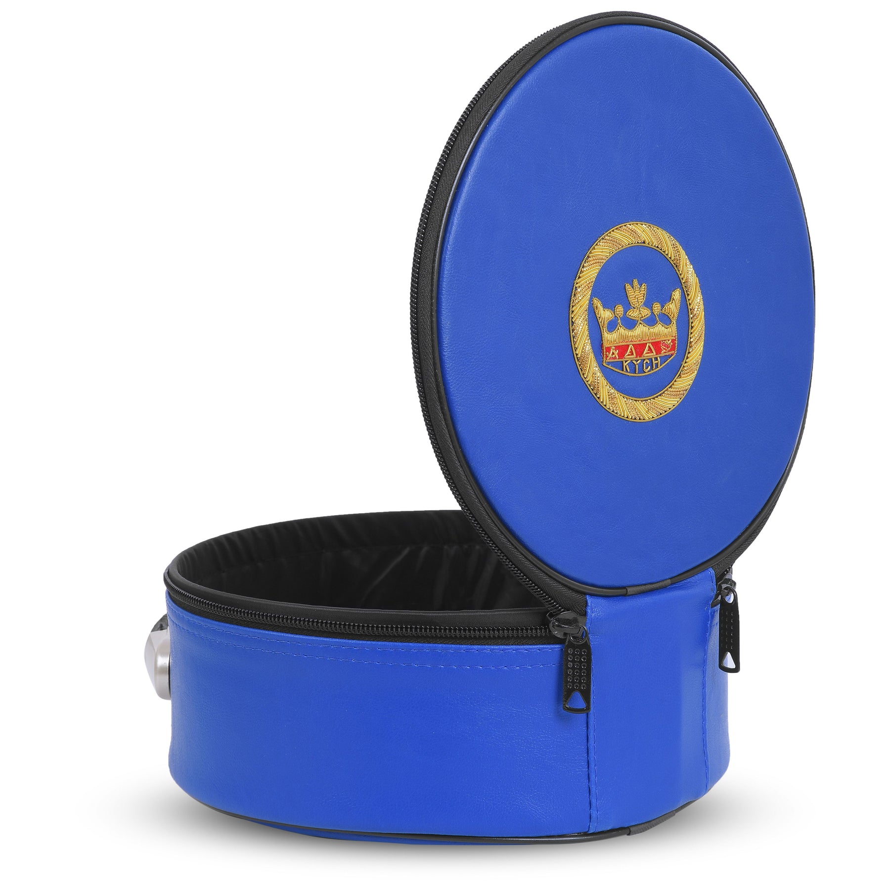 Knights of the York Cross of Honour Crown Cap Case - Blue - Bricks Masons