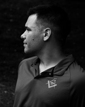 Master Mason Blue Lodge Polo Shirt - Blue With Black Emblem - Bricks Masons