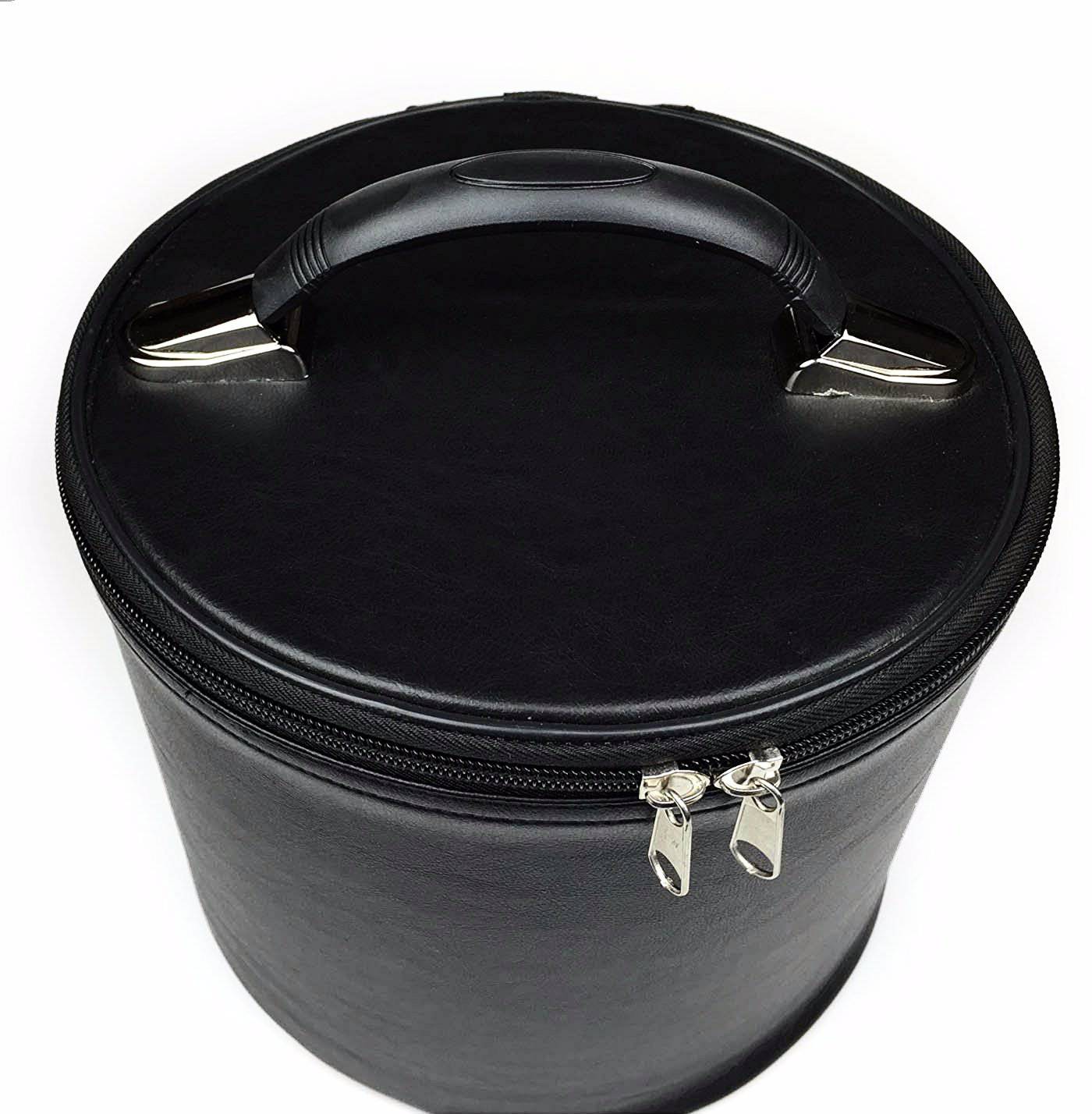 Masonic Fez Case - Imitation Black Leather