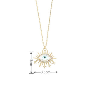 Eye Of Providence Necklaces【Copper Zircon】 - Bricks Masons