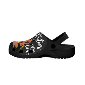 OES Sandals - Black Comfortable Breathable Slides - Bricks Masons