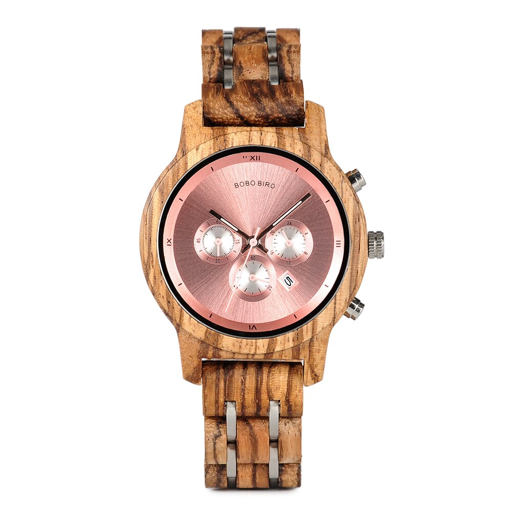 Knights Templar Commandery Wristwatch - Various Wood Colors - Bricks Masons