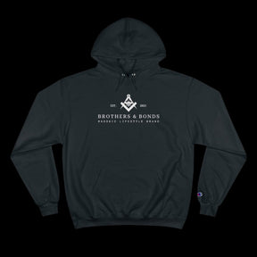 Master Mason Blue Lodge Hoodie - Square & Compass & Bee - Bricks Masons