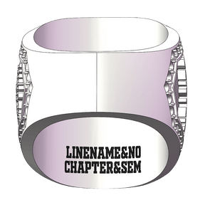 Master Mason Blue Lodge Ring - White Gold Plated Rhinestones With S&C G - Bricks Masons