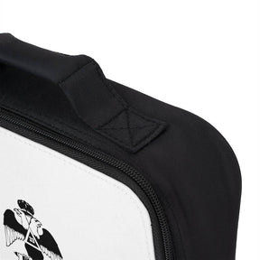 33rd Degree Scottish Rite Lunch Bag - Wings Down Black & White