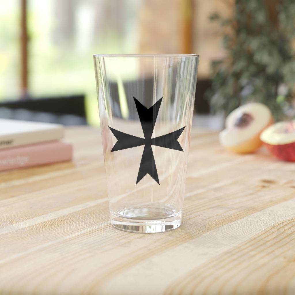 Order Of Malta Commandery Pint Glass - 16oz