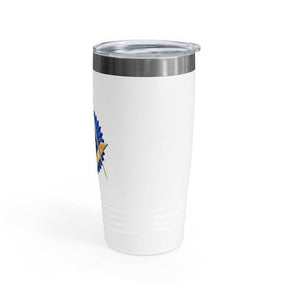 Master Mason Blue Lodge Ringneck Tumbler - Golden Square & Compass G