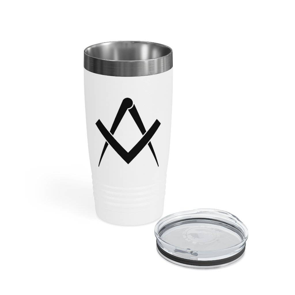 Master Mason Blue Lodge Ringneck Tumbler - Square & Compass 20oz