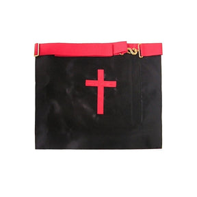 18th Degree Scottish Rite Apron - Patted Cross & Acacia Twigs