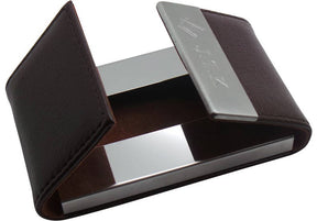 Master Mason Blue Lodge Credit Card Holder - With A Silver Keyring Custom Engraving Initials - Bricks Masons