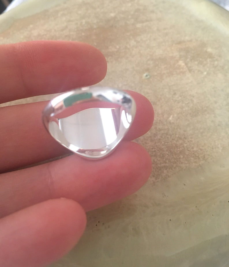 Master Mason Blue Lodge Ring - Sterling Silver & Blue Enamel - Bricks Masons