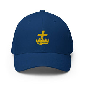 Knighs Templar Baseball Cap - Golden Embroidery - Bricks Masons