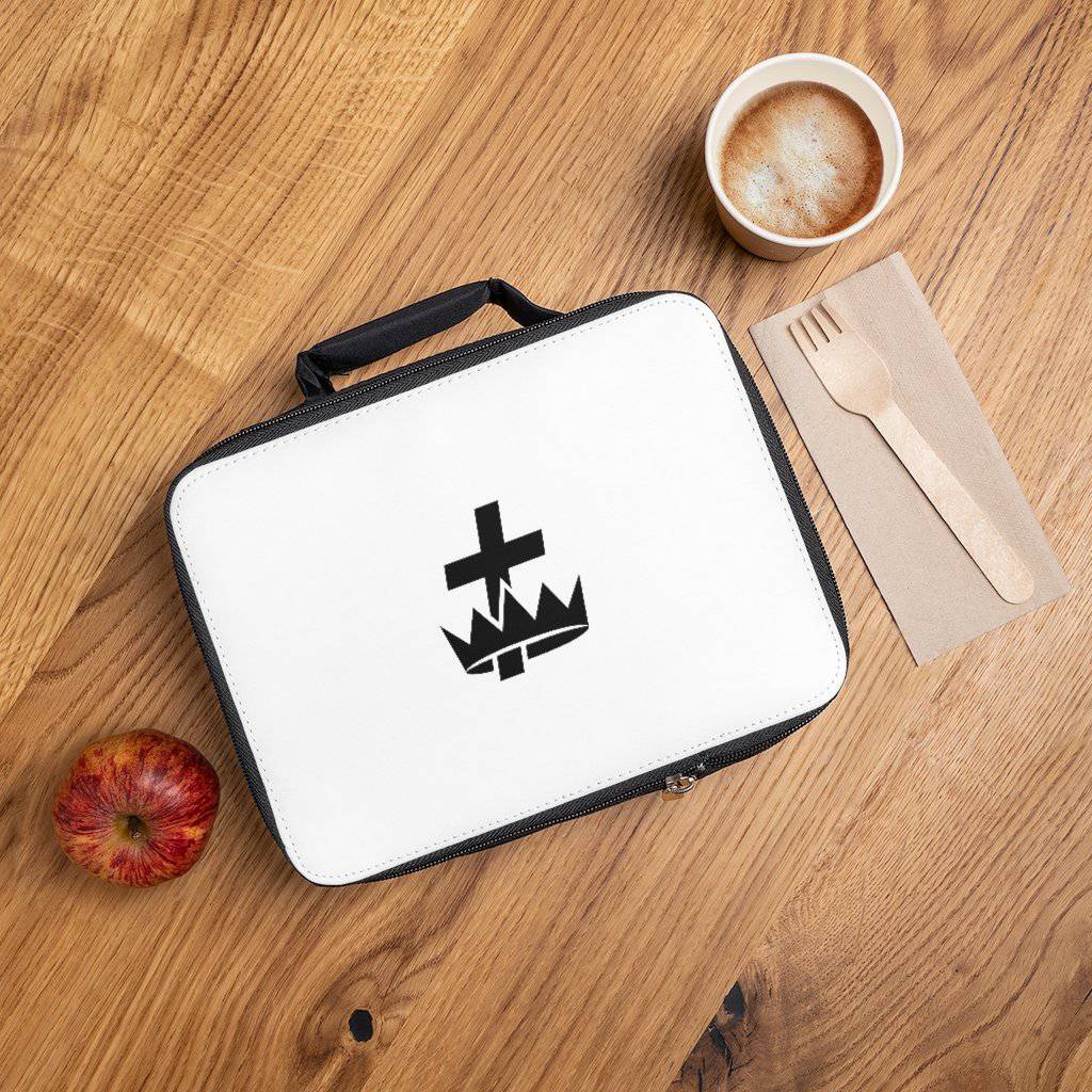 Knights Templar Lunch Bag - Black & White - Bricks Masons