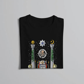 Knights Templar T-shirt - Masonic Altar Short Sleeve Polyester - Bricks Masons
