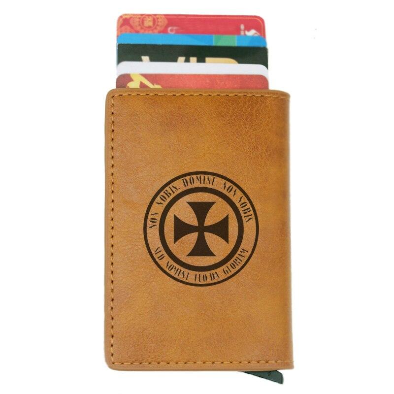 Knights Templar Wallet - Credit Card Holder (4 colors) - Bricks Masons