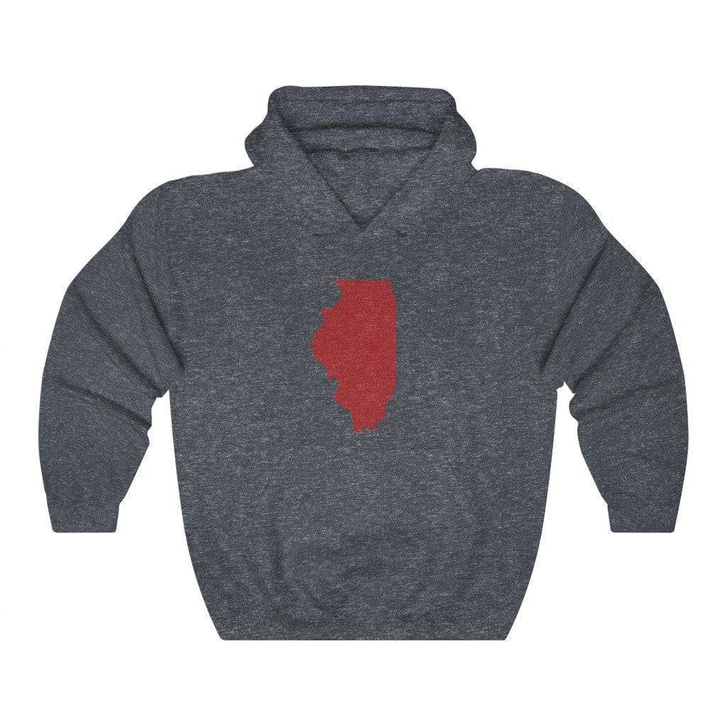 Masonic Hoodie - ILLINOIS State - Bricks Masons
