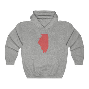 Masonic Hoodie - ILLINOIS State - Bricks Masons