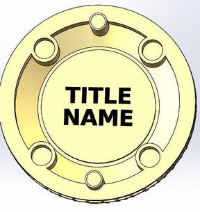 Master Mason Blue Lodge Ring - White Gold Plated & 18k Yellow Gold Face - Bricks Masons