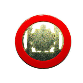 Master Mason Blue Lodge Car Emblem - Compass & Square Temple Medallion - Bricks Masons