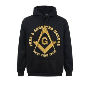Master Mason Blue Lodge Hoodie - FREE & ACCEPTED MASONS (Multiple Colors) - Bricks Masons