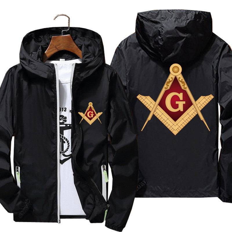Master Mason Blue Lodge Jacket - Square & Compass G (Multiple Colors) - Bricks Masons