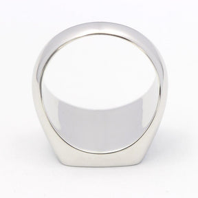 Master Mason Blue Lodge Ring - Signet Skull Square & Compass 925 Sterling Silver - Bricks Masons