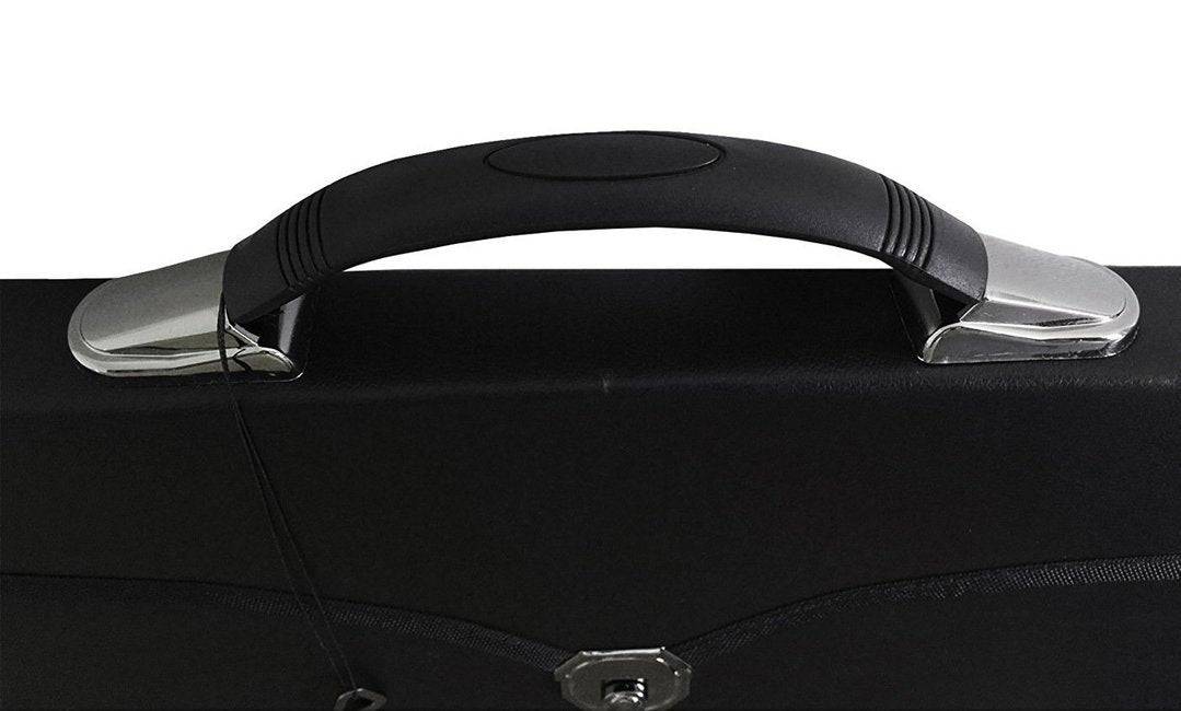 Past Master Blue Lodge Apron Case - Black Leather MM, WM, Provincial - Bricks Masons