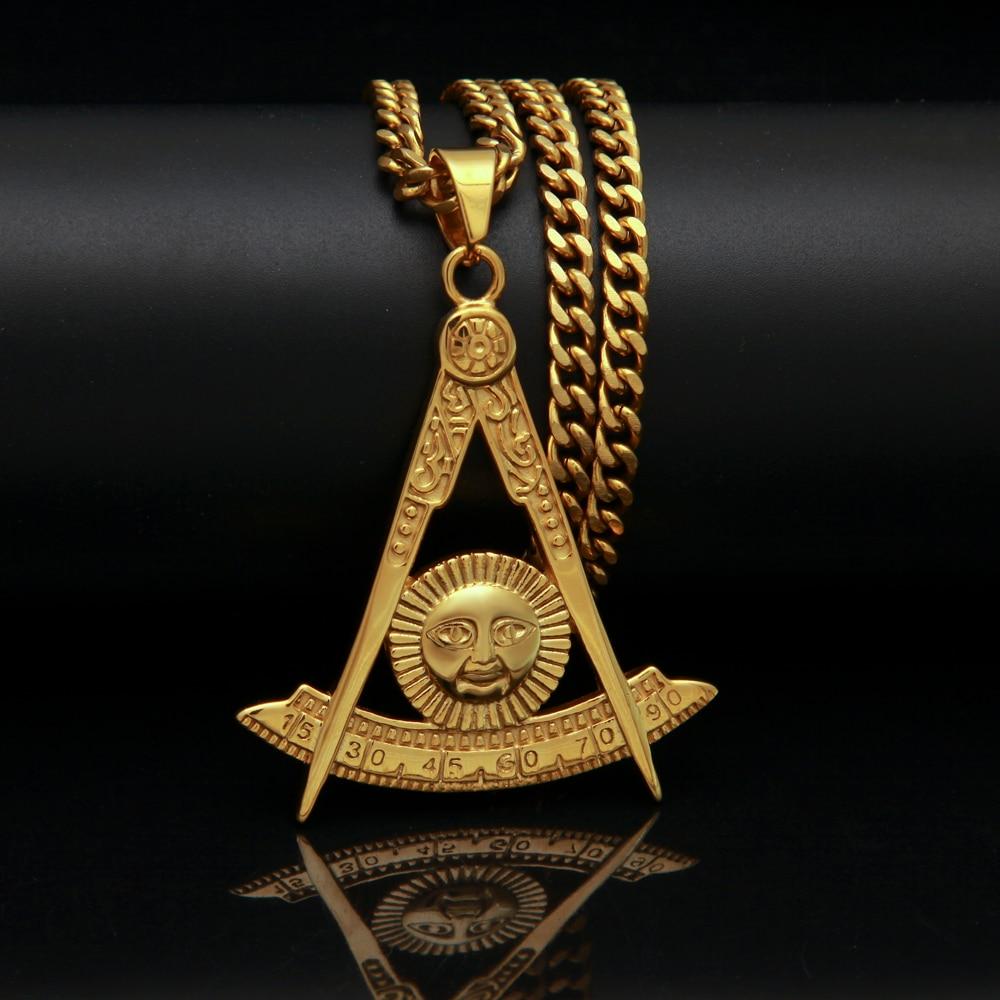 Past Master Blue Lodge Necklace - Pendant - Bricks Masons
