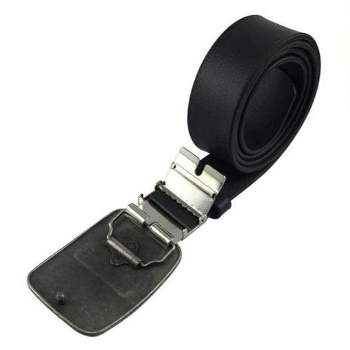 Master Mason Blue Lodge Belt - Square and Compass G