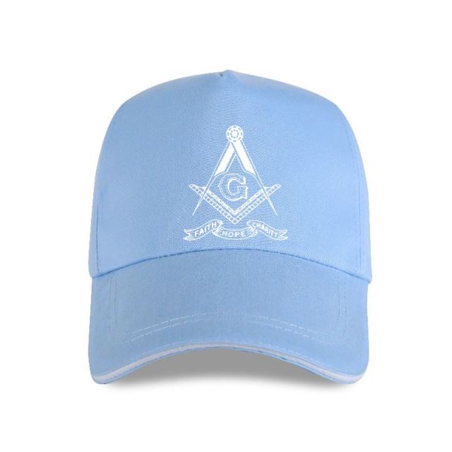 Master Mason Blue Lodge Baseball Cap - FAITH HOPE CHARITY (Multiple Colors)