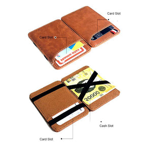 Master Mason Blue Lodge Wallet - Square and Compass American Eagle & Credit Card Holder (Black & Brown)