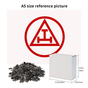 Royal Arch Chapter Puzzle - Jigsaw - Bricks Masons