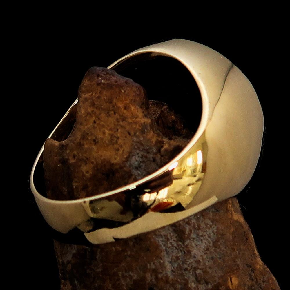 Royal Arch Chapter Ring - Red Solid Brass - Bricks Masons