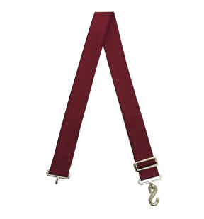 Masonic Apron Belt Extender - Maroon Belt with Silver/Gold Clasp