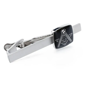 Master Mason Blue Lodge Tie Clip - Bricks Masons