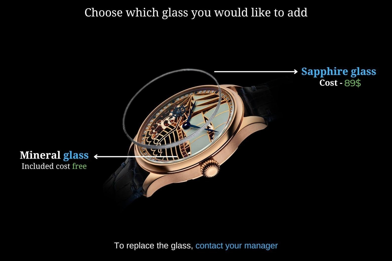 Master Mason Blue Lodge Wristwatch - Silver Skeleton & Green Leather Strap - Bricks Masons