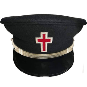 Sir Knight Knights Templar Fatigue Cap - Silver - Bricks Masons