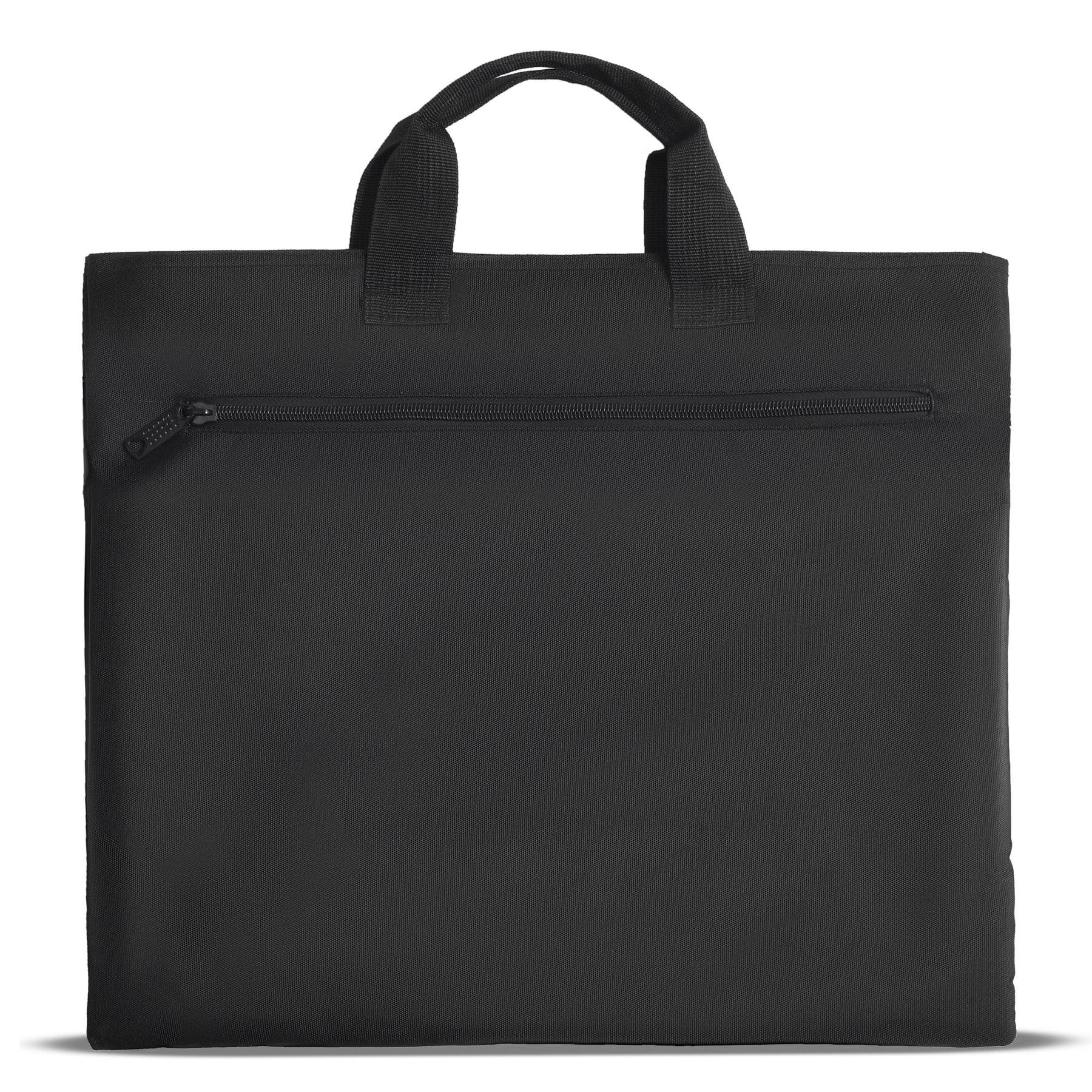 Masonic Apron Case - Black Soft Material With Zipper - Bricks Masons